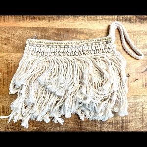Handmade Macrame Clutch Bali